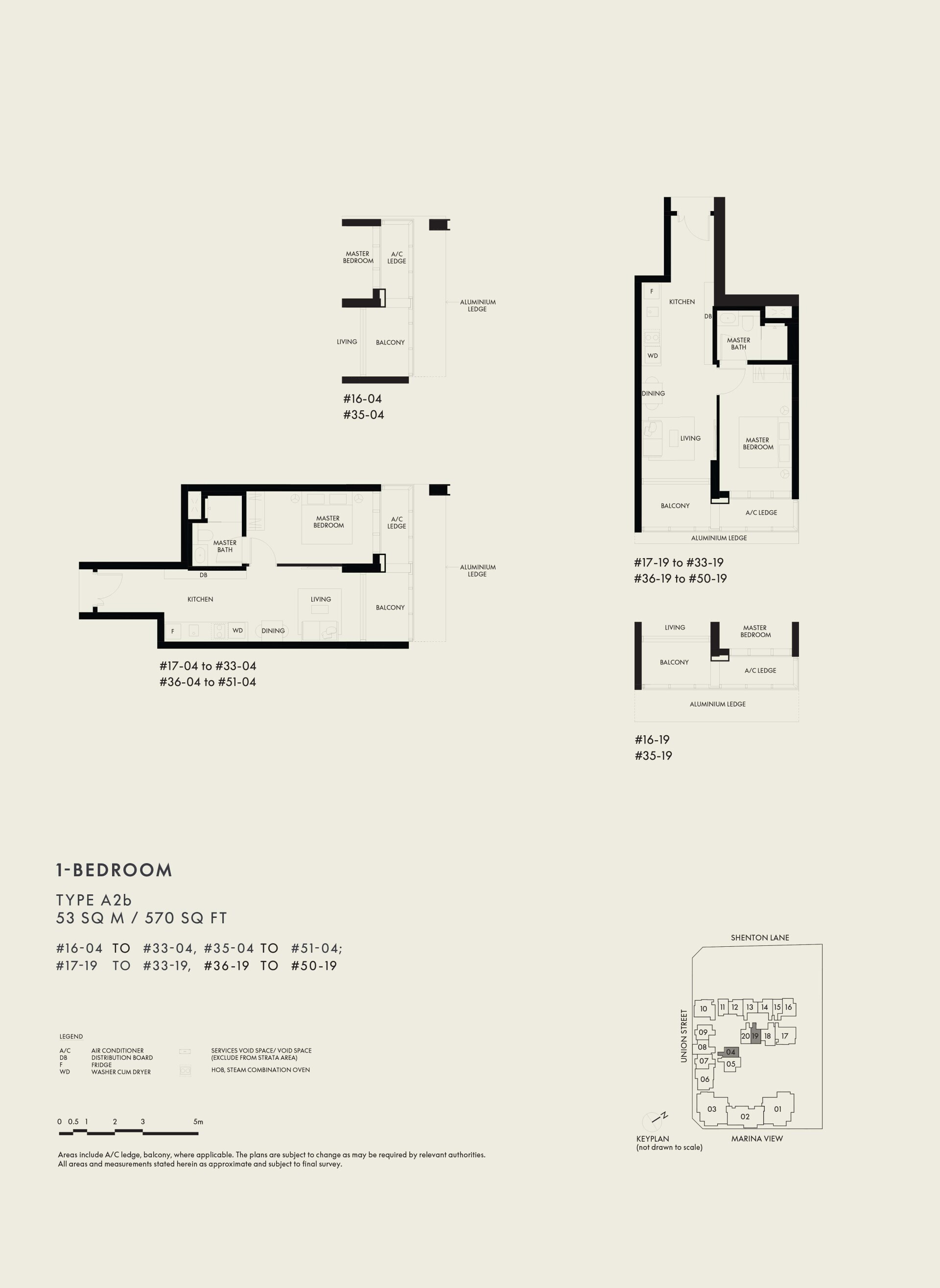 W Residences Marina View floorplan